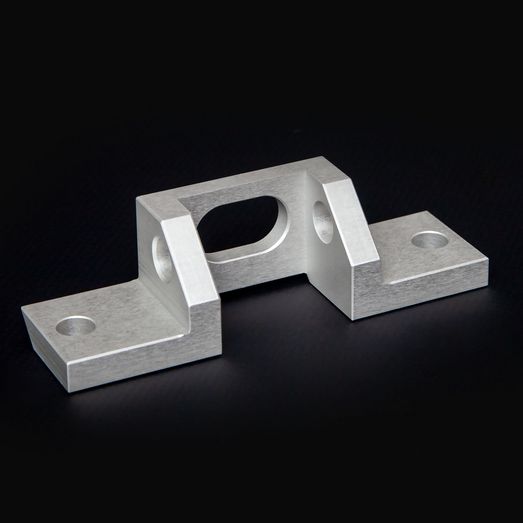 i-provide 5-axis milled aluminum part; anodized uncolored