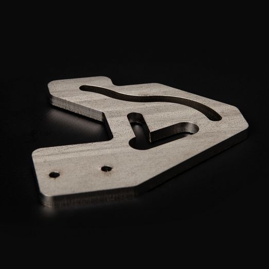 i-provide Laser-cut blank using 3-axis milling